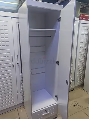 White Wardrobe with Drawer