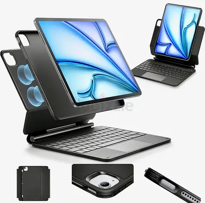 NEW iPad Air 13” Rebound Keyboard 360 case/W DELIVERY