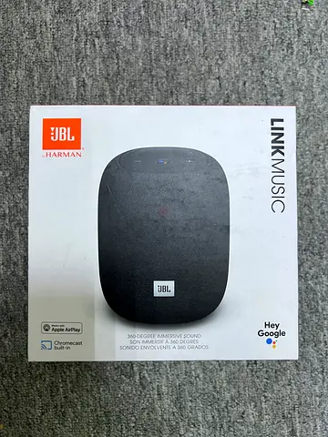 JBL Link Music - Smart Speaker with Google Assistant