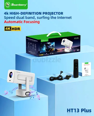 Smartbarry HT13 Plus 4K High-Definition Projector