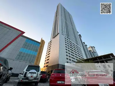 شقة فاخرة بإطلالة بحرية من غرفتي نوم | مساحة واسعة ١٩٩٠ قدم مربع | تصميمات داخلية أنيقة | حمام رئيسي | سكن مميز في عجمان