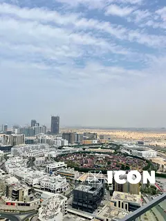 1BR Apartment | Skyz by Danube Arjan | Balcony | Downtown &amp; Miracle Garden Views