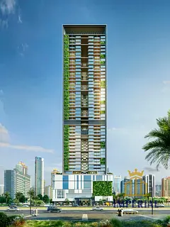 Great investment opportunity in Ajman! 2-bedroom apartment with living room in Sky Gardens, modern d