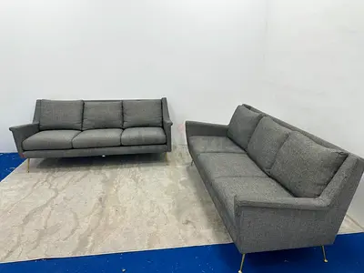 Like new condition west elm sofa set