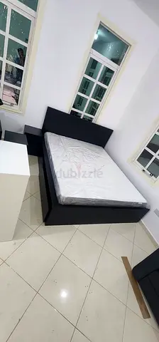 Ikea Malm Bed with mattress and underneath 2storage drawers