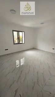 Annual rent in Ajman, Al Nakheel area, near the Corniche. First occupancy, studio apartment with win