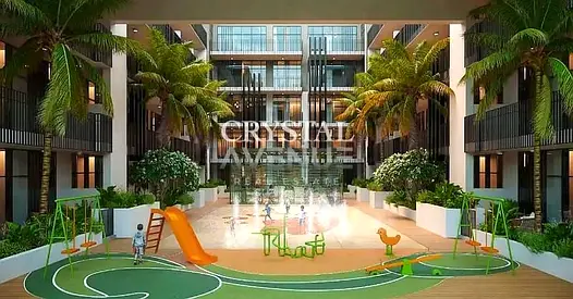 شقة كورنر من 3 غرف نوم | مساكن باركوود JVC | مناظر متعددة