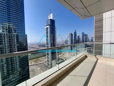 Bright One bedroom apartment in best community in Dubai with 2 balcony and open view