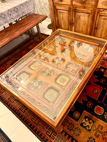 Marina solid wood coffee table