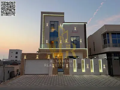 Luxury dream villa in Al Bahia: spacious and unparalleled luxury, all at a price that includes registration, ownership fees, and air conditioning. Lux