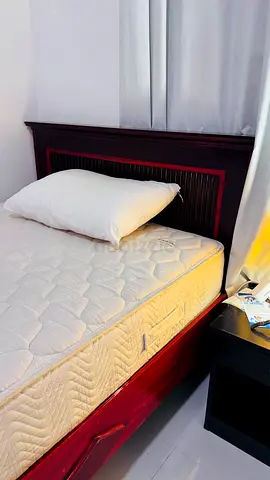 Solid Wood Bed Frame with Mattress 120/200