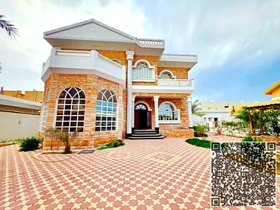 SPECIOUS BEAUTIFUL 5 MASTER BEDROOMS VILLA WITH BEAUTIFULL BIG SWIMMING POOL AVAILBLE FOR RENT IN AL RAMAQIYA SHARJAH
