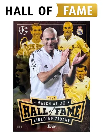 Match Attax 24/25 - Hall of Fame Zidane