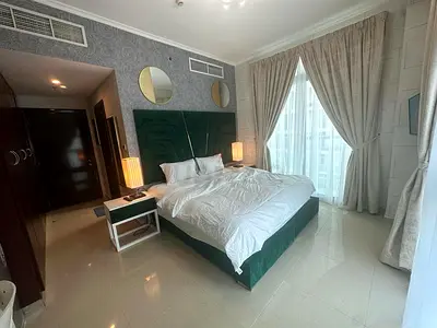 No commission, Dubai marina, Luxury master bedroom with attached washroom, balcony, nice marina view