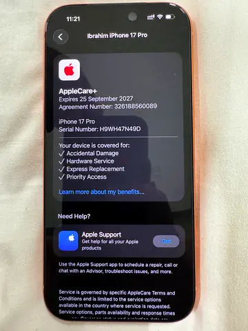 IPHONE 17 PRO | 512GB | 2 YEAR WARRANTY