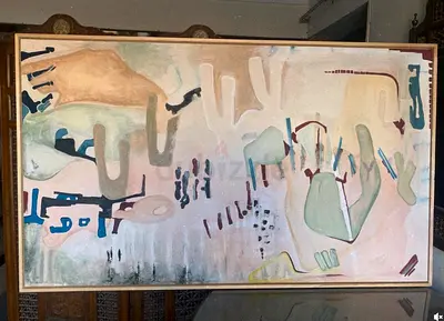 Abstract Art Painting on Canvas