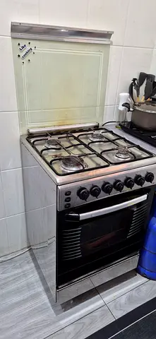 Stainless Steel Gas Range with Oven