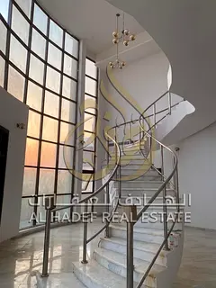 For Rent – ​​Distinctive Villa in Sharjah | Al Ramtha Area A spacious corner villa on two stre