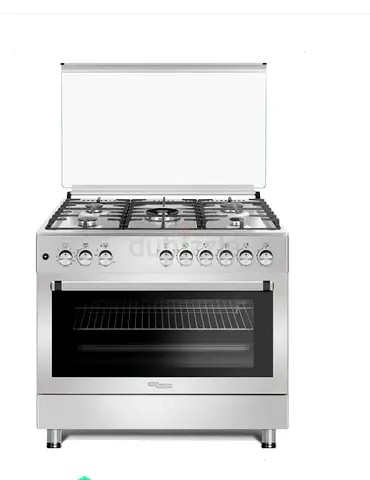 Super General 90X60 Cm 5 Burner Cooking Range with Turbo Fan - 1 Year Warranty