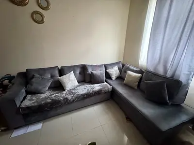 Comfortable Grey Sectional Sofa
