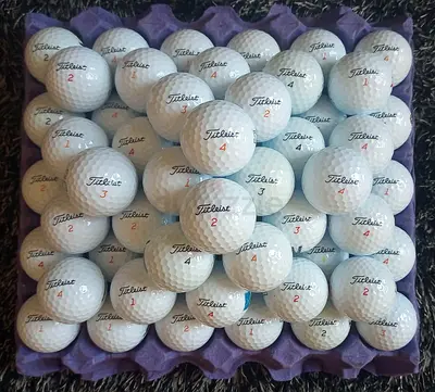 Titleist GradeA Condition Golf Balls Mix (Pack of 60)