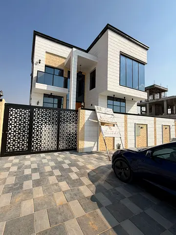 luxury Villa G+2,6 bedrooms and 7 washrooms. ready to move. one of the most prestigious areas of Ajman, freehold property.