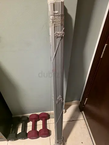 2 piece set Aluminum Venetian Blinds - Grey