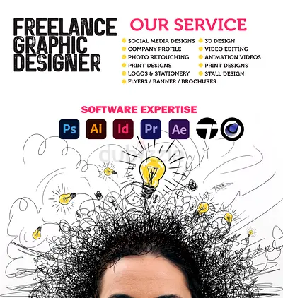Freelance Graphic Designer | AI Design | Logo | Branding | 3D | Social Media