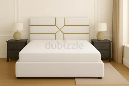 Brand new Queen size bed good storage with madical mattress