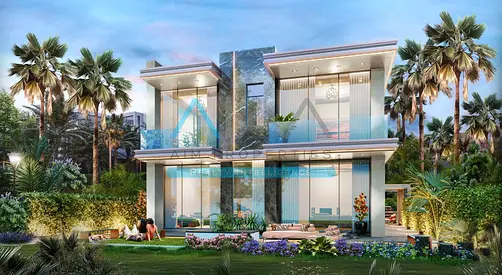 Modern 6-Bed Villa | Damac Islands 1 | Water Front View