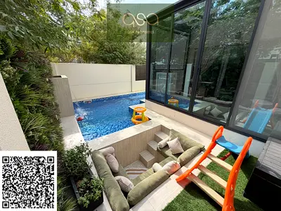 Corner Villa | Fully Furnished | Hug Size Swimming Pool with Maids Room for sell in Sharjah