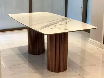 Designer Custom Made Tables with Marble, MDF or Gloss Finish