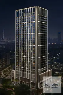 Furnished 1BR Apartment | Binghatti Luxuria | Skyline &amp; Pool View