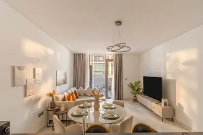 Elegant 2BR Oasis | District One | All Bills