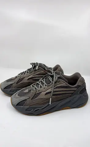 Yeezy x Adidas Multicolor Mesh, Leather, And Suede Boost 700 V2 Geode Sneakers - Size 42