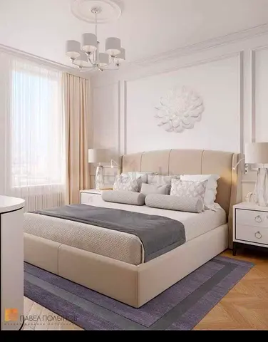 Elegant Modern Bed with manual storage