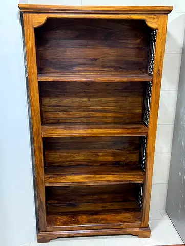 Marina solid wood bookcase