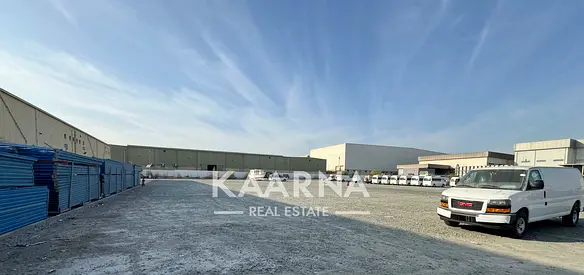 Commercial Plot | Prime Open Yard for Lease | Jebel Ali Free Zone | Flexible Billing