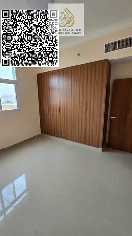One bedroom and living room with a modern design and spacious layout. Two bathrooms + balcony + bui