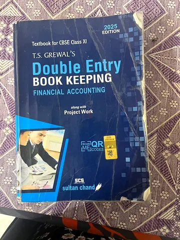 T.S. Grewals Double Entry Book Keeping Financial Accounting 2025 Edition