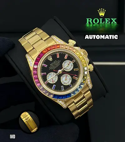Rolex Cosmograph Daytona Rainbow – Gold Finish