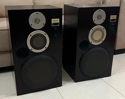 Technics Honey Comb Vintage Speakers