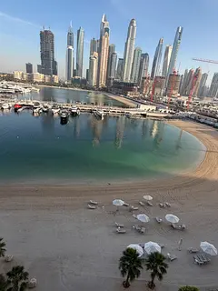 Luxury 1BR | Private Beach Access | Sunrise Bay Tower 2 | Emaar Beachfront | Dubai Harbour