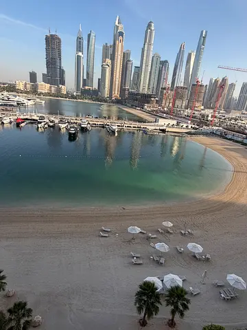 Luxury 1BR | Private Beach Access | Sunrise Bay Tower 2 | Emaar Beachfront | Dubai Harbour