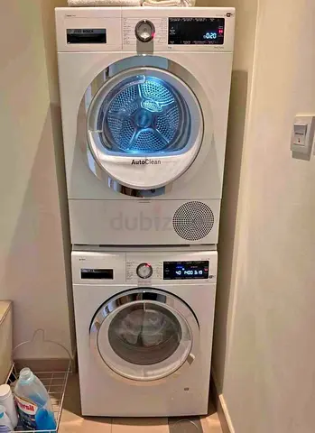 Free delivery Bosch series 8 latest version 9 kg washer  dryer set home connect WiFi