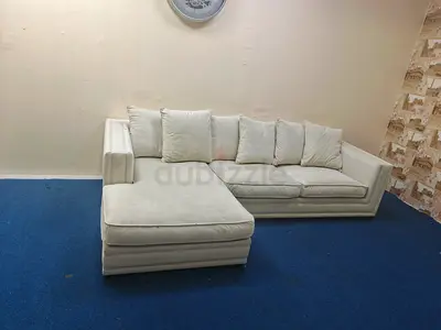 The One Brand feather 🪶 filled lshape sofa