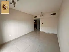 For annual rent: One bedroom, living room, bathroom, and balcony. Central air conditioning.