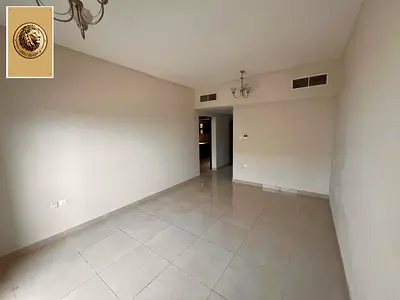 For annual rent: One bedroom, living room, bathroom, and balcony. Central air conditioning.