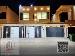 Villa for sale in Ajman, Al Helio area. Includes electricity and central air conditioning. Features
