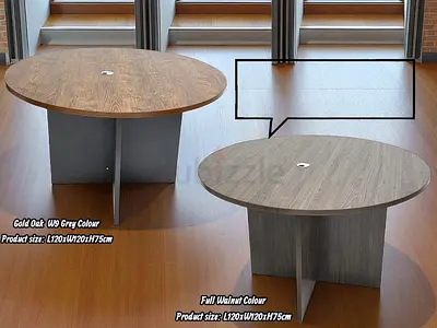 Round meeting table brand new